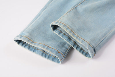 Jeans Slim Fit Efecto Desgastado INS - Image 17