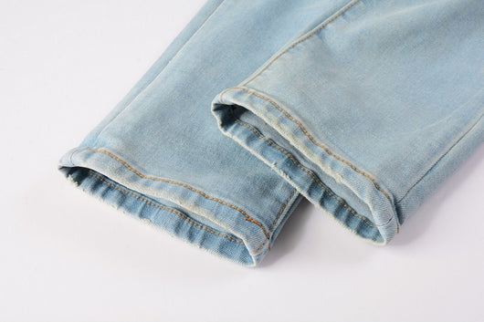 Jeans Slim Fit Efecto Desgastado INS - Image 17