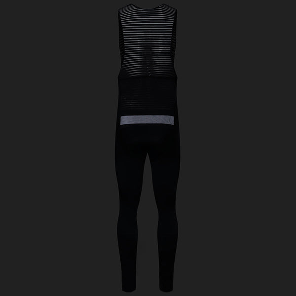 Pantalones de Ciclismo Plus Terciopelo Negro Primavera-Otoño