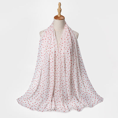 Pañuelo Estampado Chifón Malayo Indonesio para Mujer - Image 7