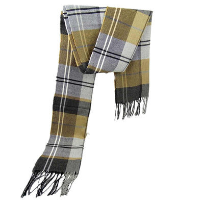 Bufanda Reversible a Cuadros para Hombre - Estilo Versátil - Image 58
