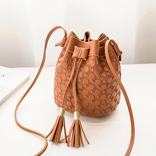 Bolso Bandolera Bucket Trendy Asimétrico - Image 9