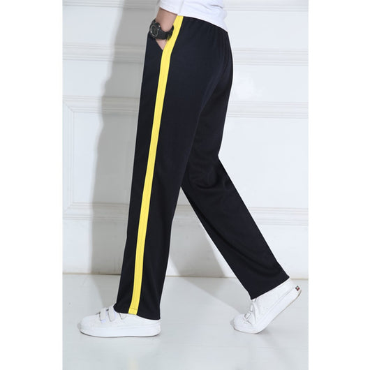 Pantalones de Chándal Holgados Negro Puro - Image 20