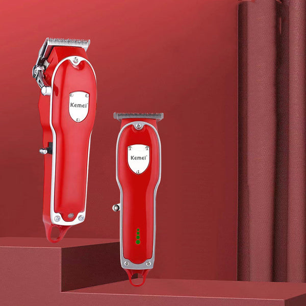 Cortadora Profesional de Cabello con Grabado, Recargable y Alta Potencia