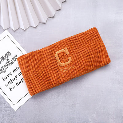 Banda para Cabello Tejida con Letra C Retro Net Red Estilo Minimalista - Image 13