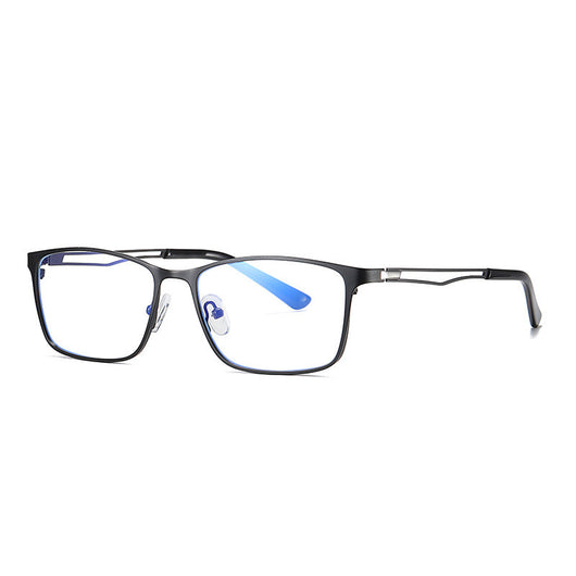 Lentes de Metal Semiarmazón con Filtro Azul para Hombre - Image 6