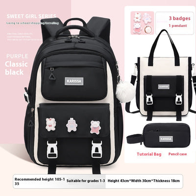 Mochila Escolar Impermeable de Tela Oxford para Niños - Image 28