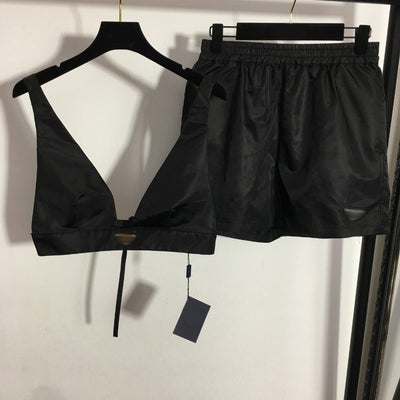 Shorts Deportivos con Cintura Elástica y Detalles de Etiqueta Triangular - Image 4