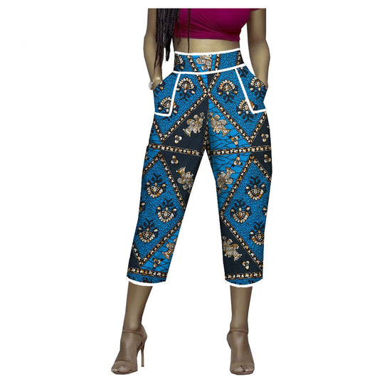 Pantalones Ajustados Estampado Batik - Image 12