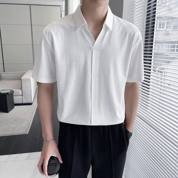 Camisa Casual de Verano Hombre - Tela Premium Ligera