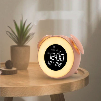 Reloj Despertador LED con Luz Ambiental - Image 8