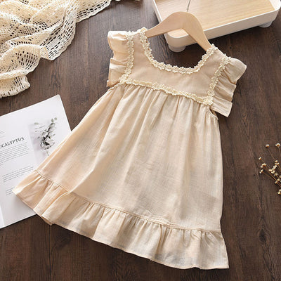 Vestido Niña Manga Volante Estampado Floral Verano - Image 32