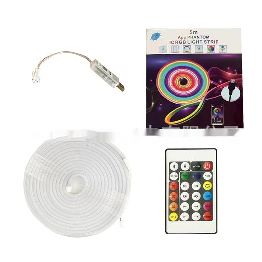 Tira de Luz Neon LED Multicolor de Bajo Voltaje Flexible - Image 7