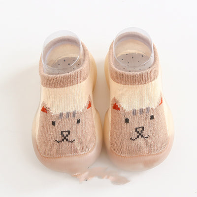 Zapatos Infantiles de Estilo Coreano con Suela Suave para Interior - Image 17