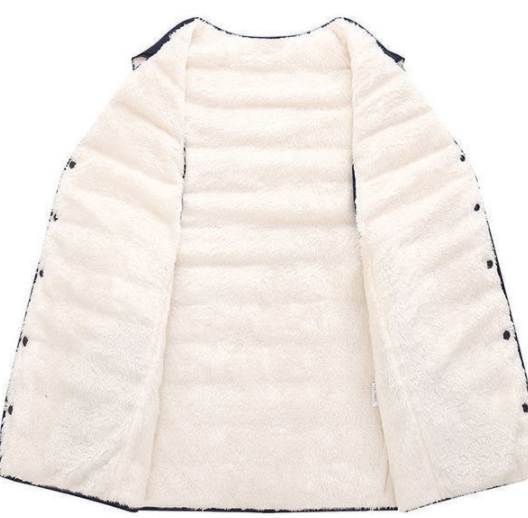 Chaleco Acolchado de Algodón Pluma para Hombre Talla Grande - Calidez Extrema - Image 10