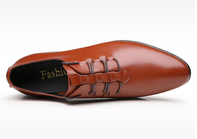Zapatos de Cuero Transpirables para Hombre - Estilo Ejecutivo Casual - Image 12