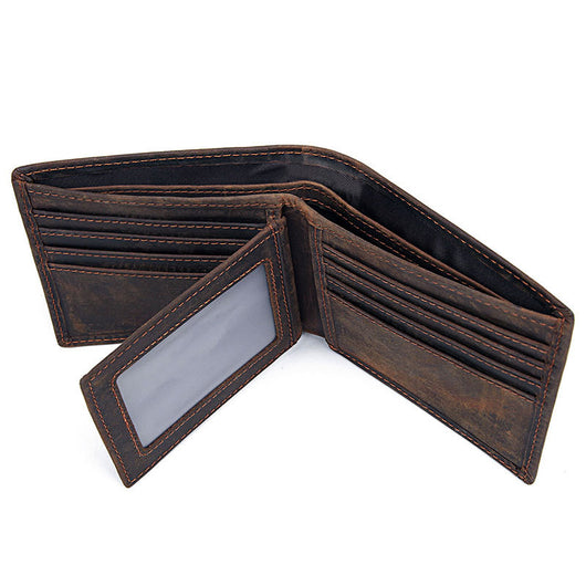 Billetera Vintage para Hombre en Cuero Crazy Horse - Multifuncional - Image 10