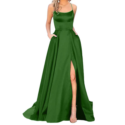 Vestido Largo Ajustado con Hombros Descubiertos para Damas de Honor y Eventos - Image 35