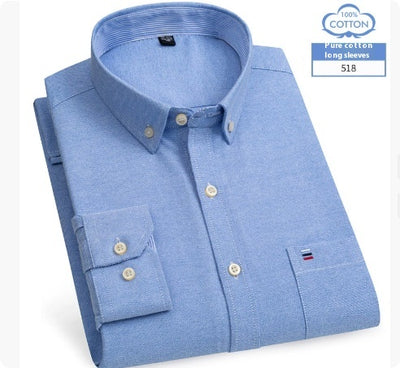 Camisa Cuadrille de Algodón Puro para Hombre - Image 8