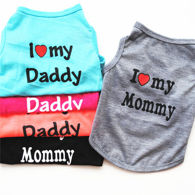 Chaleco para Mascotas Estilo Clásico Mamá Papá - Image 31