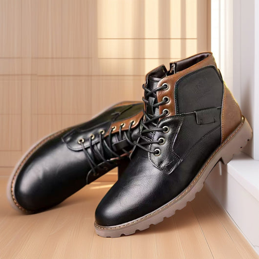 Botas Martin Casual de Hombre Talla Grande con Cierre - Image 7