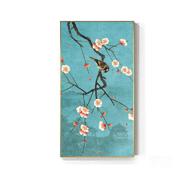 Cuadro Floral Cerezo y Lienzo - Arte Decorativo Moderno - Image 2