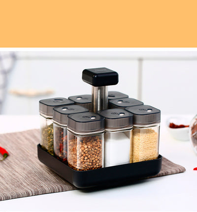 Organizador de Especias y Condimentos en Vidrio - Contenedores de Cocina - Image 4