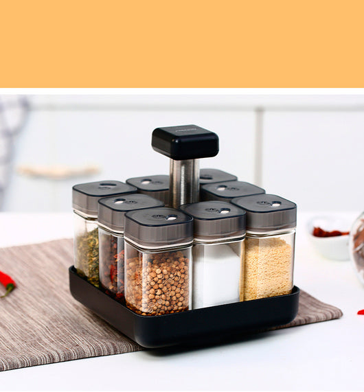 Organizador de Especias y Condimentos en Vidrio - Contenedores de Cocina - Image 4