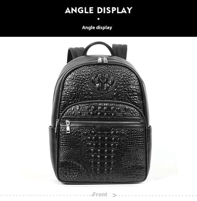 Mochila de Cuero para Viajes - Diseño Moderno para Hombre - Image 15