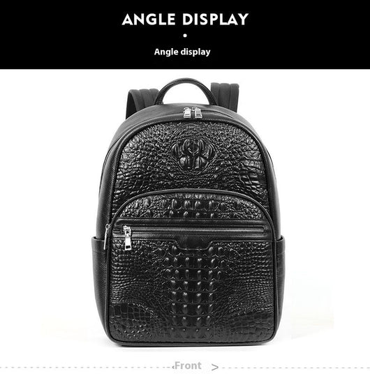 Mochila de Cuero para Viajes - Diseño Moderno para Hombre - Image 15