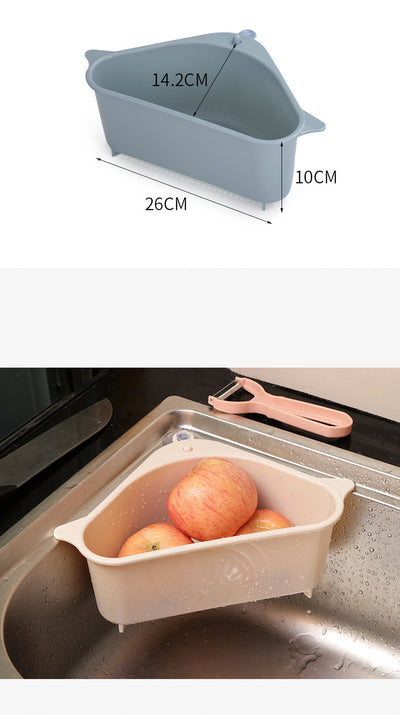 Organizador Triangular Multiusos para Fregadero con Drenaje - Image 13