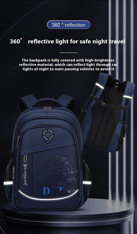Mochila Escolar Ergonómica de Gran Capacidad con Múltiples Compartimentos - Image 19