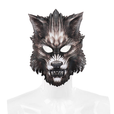 Máscara de Lobo Animal Semirrostro Carnaval Mascarada EVA - Image 9