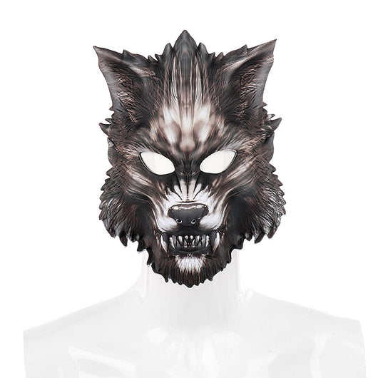 Máscara de Lobo Animal Semirrostro Carnaval Mascarada EVA - Image 9