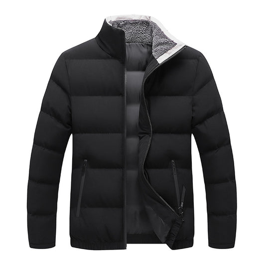Chaqueta Cálida de Felpa para Invierno - Casual y Versátil - Image 9