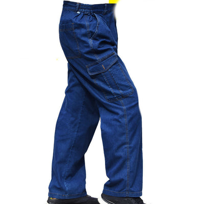 Pantalones de Trabajo Denim Reforzado Hombre - Resistentes y Duraderos - Image 8