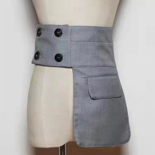Cinturón Ancho Retro Francés para Mujer - Image 6