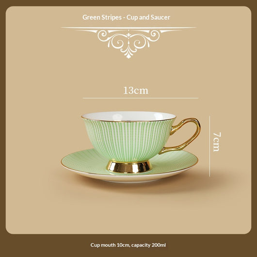 Juego de Taza y Plato de Cerámica Premium con Diseño Impreso - Image 14