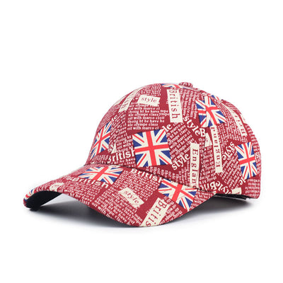 Gorra de Béisbol Estilo Británico con Letras del Alfabeto - Image 3