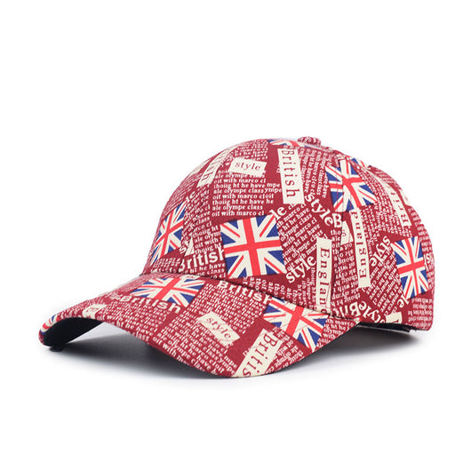 Gorra de Béisbol Estilo Británico con Letras del Alfabeto - Image 3