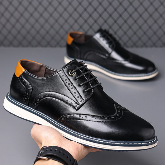 Zapatos de Cuero para Hombre Estilo Ejecutivo Británico - Image 30
