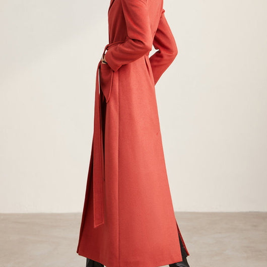 Abrigo de Lana Reversible Slim Fit Bicolor - Image 8