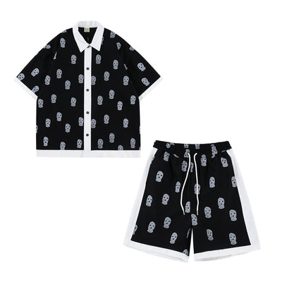 Conjunto Deportivo Hombre: Camisa Suelta y Shorts Cómodos - Image 3