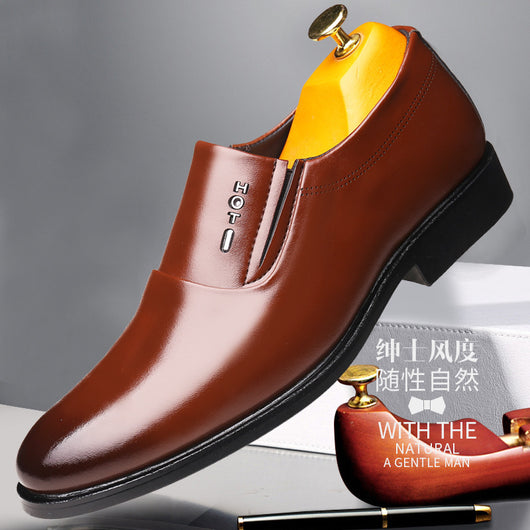 Zapatos de Vestir Elevadores 6cm Punta Fina Cuero Genuino Hombre - Image 5