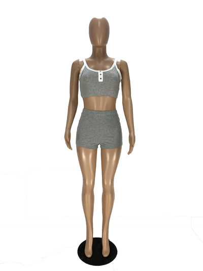 Conjunto Casual Dos Piezas con Top Tubo Ajustado - Image 13