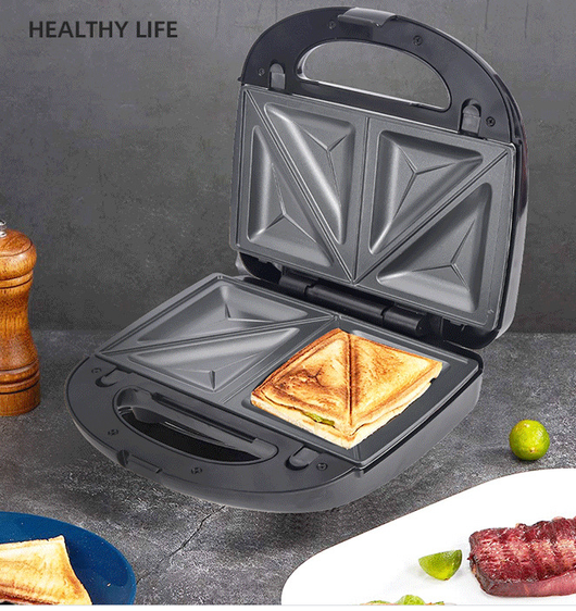 Máquina Multifunción 6 en 1 para Desayunos - Gofrera, Sándwichera y Pastelera - Image 4