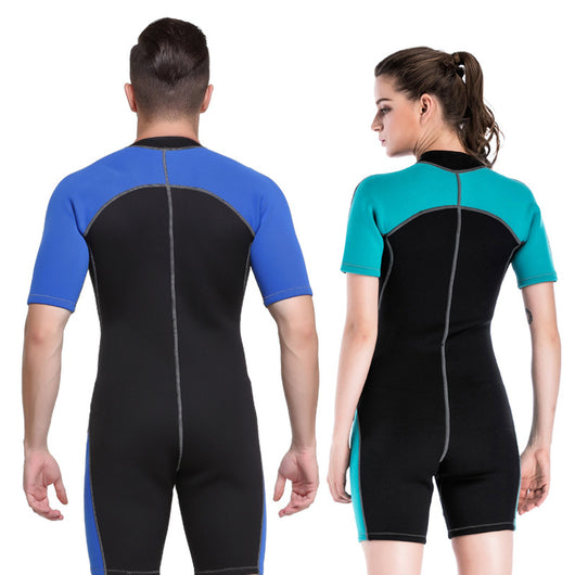 Traje de Neopreno Unisex Grueso con Manga Corta para Buceo y Surf - Image 11