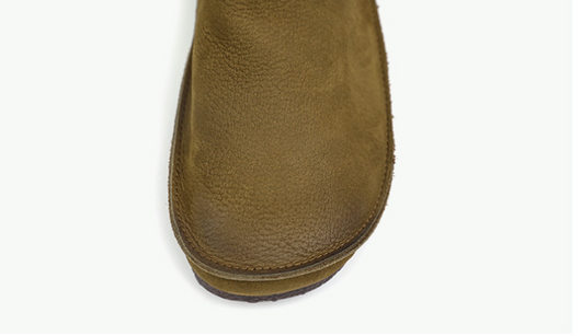Botas de Cuero Genuino con Punta Redonda y Elástico Lateral - Image 11