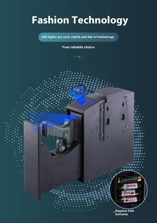 Caja de Seguridad Ignífuga para Pistola y Documentos del Hogar - Image 11