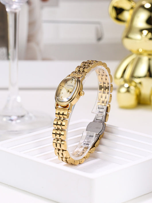 Reloj Femenino Casual Lujo Minimalista con Esfera Ovalada - Image 14